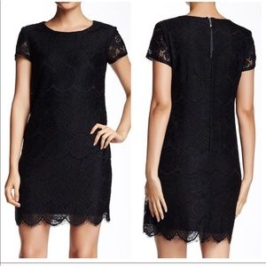 Laundry black lace dress